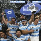 La joie des Pumas argentins KEYSTONE/AP/Gustavo Garello